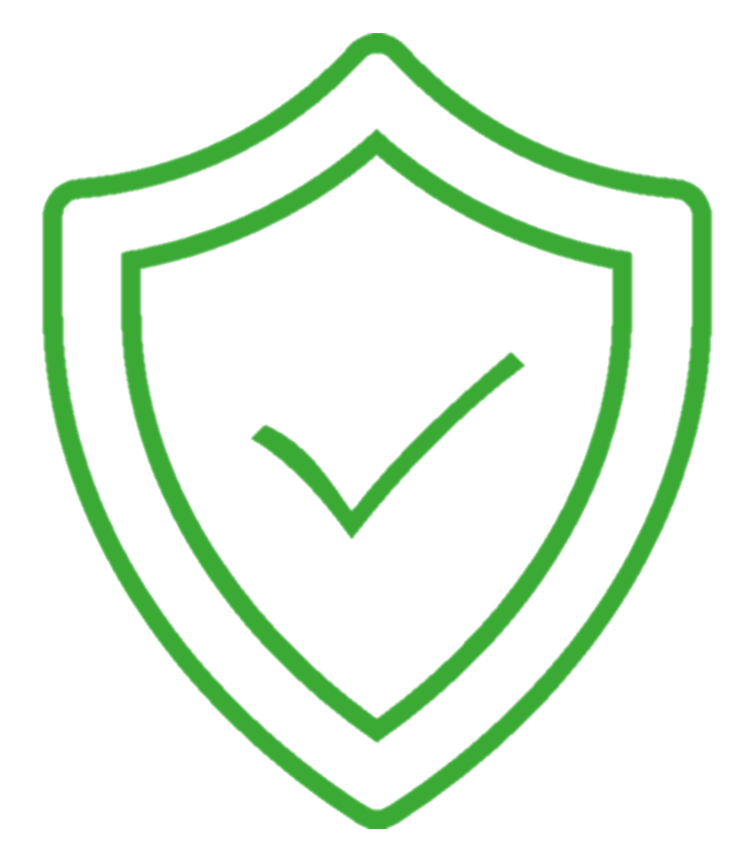 Shield with a check mark